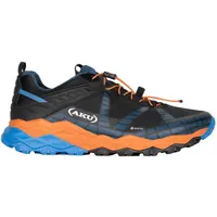 Літнє трекінгові кросівки AKU FlyRock GTX (Чорний/Синій) з Gore-Tex і Vibram