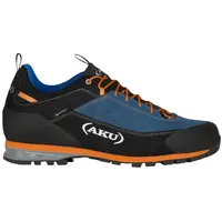 Кросівки трекінгові AKU Link GTX синьо-помаранчеві демісезонні з мембраною Gore-Tex
