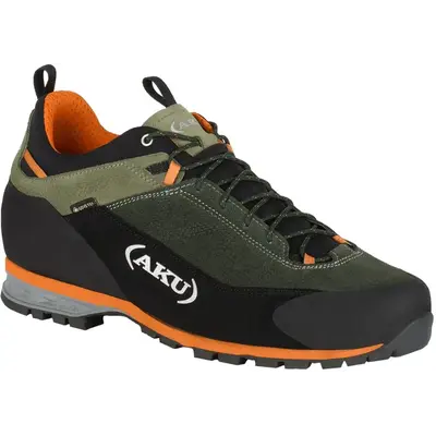 Трекінгові кросівки AKU Link GTX Gore-Tex для походів і туризму, зелений/помаранчевий