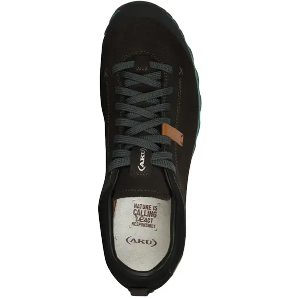 Чоловічі міські кросівки AKU Bellamont 3 Suede GW з мембраною Gore-Tex, антрацитові