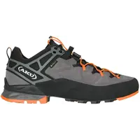 Трекінгові кросівки AKU Rock DFS II GTX Gore-Tex для підходів і туризму, сірий/помаранчевий