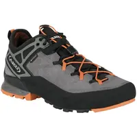 Трекінгові кросівки AKU Rock DFS II GTX Gore-Tex для підходів і туризму, сірий/помаранчевий