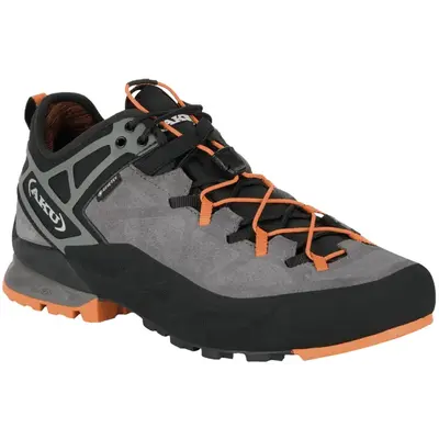 Трекінгові кросівки AKU Rock DFS II GTX Gore-Tex для підходів і туризму, сірий/помаранчевий