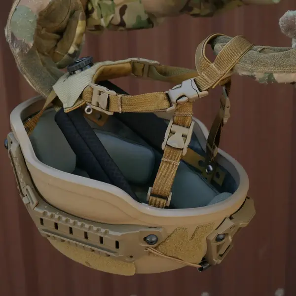 Балістичний шолом Sestan-Busch Helmet Coyote XL MID CUT + кавер