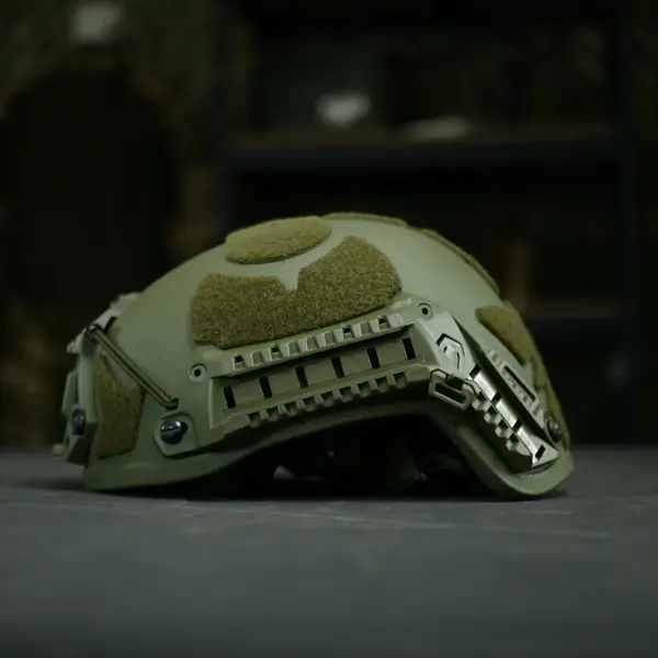 Балістичний шолом Sestan-Busch Helmet Olive XL-(60-64 см) + кавер