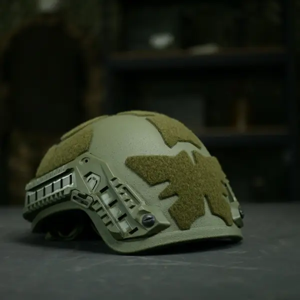Балістичний шолом Sestan-Busch Helmet Olive XL-(60-64 см) + кавер