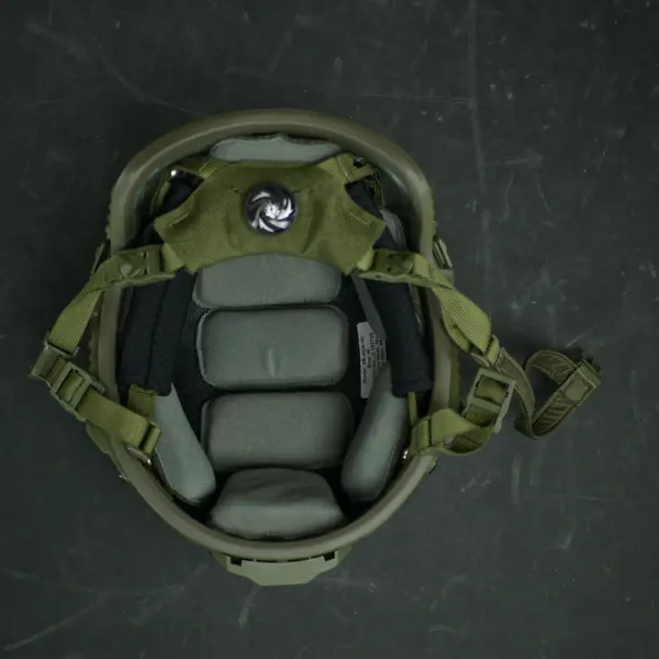 Балістичний шолом Sestan-Busch Helmet Olive XL-(60-64 см) + кавер