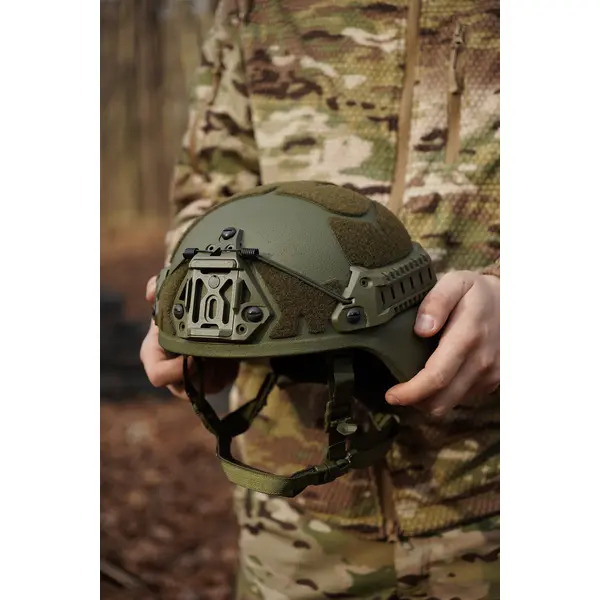 Балістичний шолом Sestan-Busch Helmet Olive L (57-60) MICH + кавер