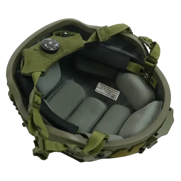 Балістичний шолом Sestan-Busch Helmet Olive MID CUT