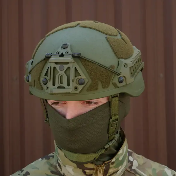 Балістичний шолом Sestan-Busch Helmet Olive MID CUT