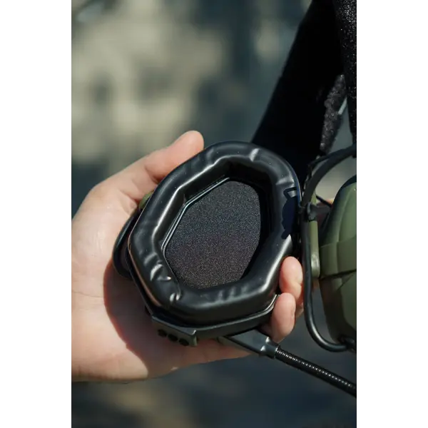 Тактические активные наушники HD-16 Olive