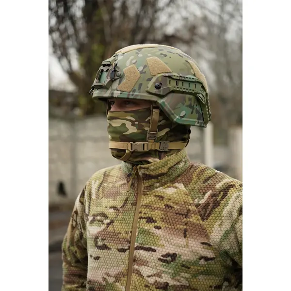 Баллистический шлем MICH 2000 Helmet PE NIJ IIIA мультикам L