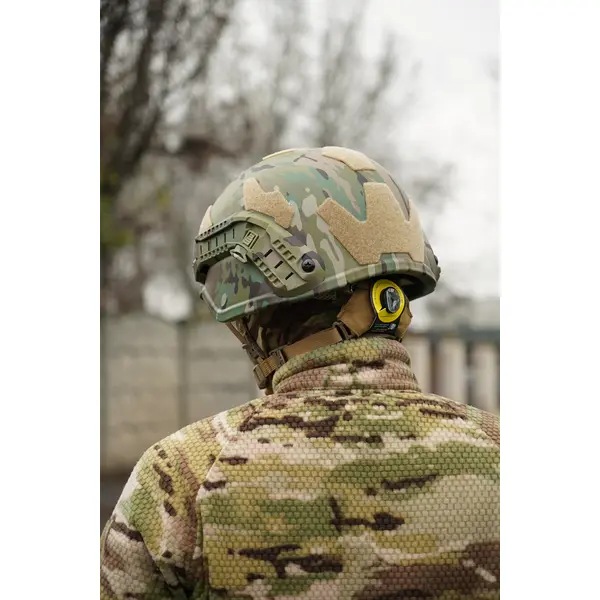 Баллистический шлем MICH 2000 Helmet PE NIJ IIIA мультикам L