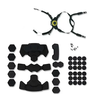 Підвісна система + подушки для шолому Team Wendy Cam Fit (R) GEN.4 Чорний