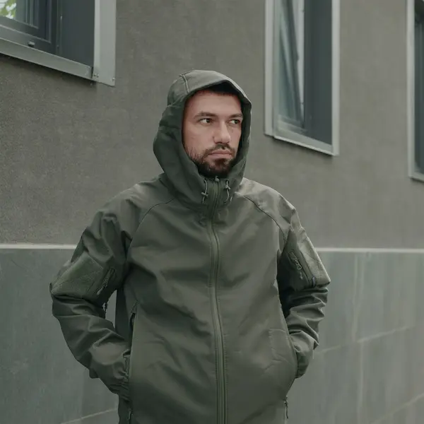 Stalker SoftShell Jacket Olive (7225), XL Stalker SoftShell Jacket Olive (7225), XL