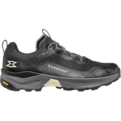 Трекінгові кросівки Garmont 9.81 Engage GTX з мембраною Gore-Tex, чорні з світло-сірим