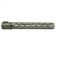 Цівка кругла алюмінієва Free-Float M-LOK для AR-15 15″ Анодування чорний