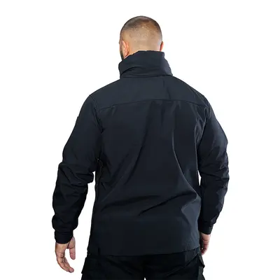 Трьохшарова темно-синя куртка Phantom System з матеріалу SoftShell (7292S)
