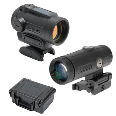 Коллиматорный прицел HOLOSUN ARO-EVO-SPR-RD и увеличитель HM3X (Combo Set)