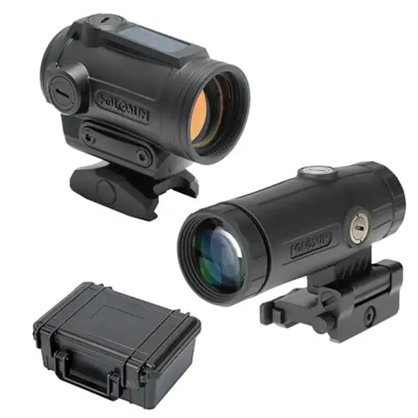 Коллиматорный прицел HOLOSUN ARO-EVO-SPR-RD и увеличитель HM3X (Combo Set)