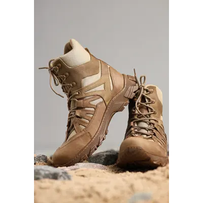 Тактичні Берці Undolini Крейзі USA Койот Хутро