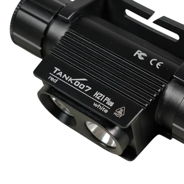 Налобний тактичний ліхтар Tank007 H21 plus