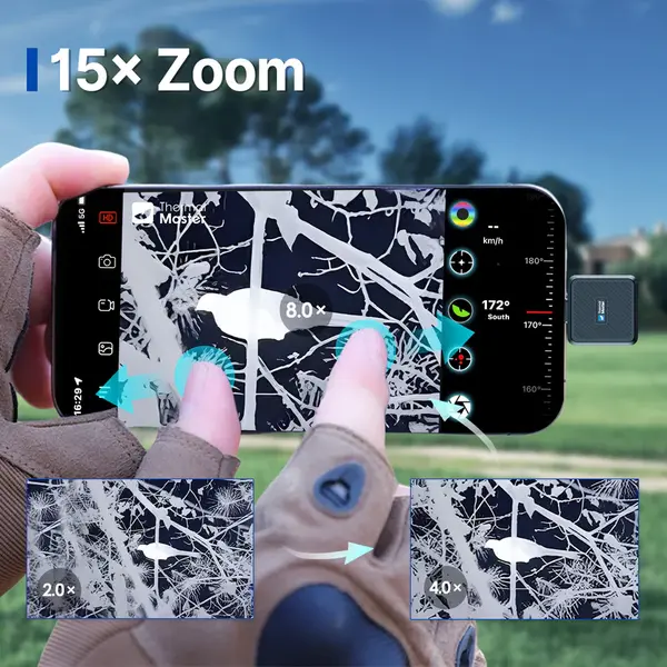 Тепловизор для смартфона Thermal Master T2 Pro (1300 м, 13 мм, iOS lighting)
