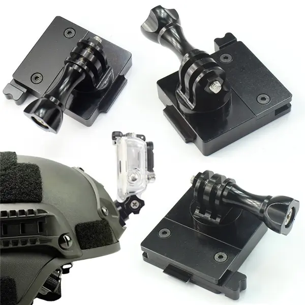 NVG тактичне кріплення на шолом для екшн-камери | металевий адаптер NVG | Picatinny/шоломна платформа