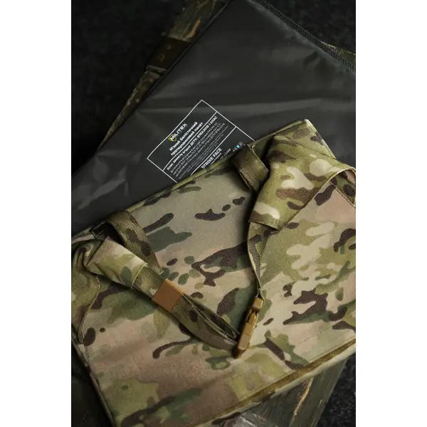 Каремат-сидушка Militex 20mm Cordura original USA Multicam з балістичним пакетом 1 клас захисту