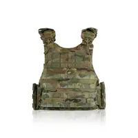 Бронежилет Kiborg Modular X-1 (Увеличенная площадь защиты) M Мультикам с баллистическим пакетом 2 класса защиты Militex