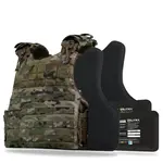 Бронежилет Militex Modular X-1 (Збільшена площа захисту) Cordura original USA Multicam L з балістичним захистом 2 класу