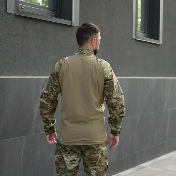 Raid Twill/Sorona Combat Shirt Multicam/Tan (8519), XL Raid Twill/Sorona Combat Shirt Multicam/Tan (8519), XL