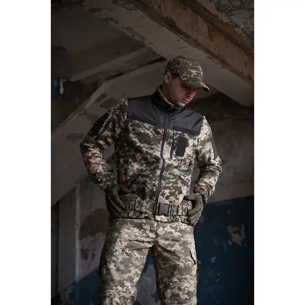 Пояс РПС Kiborg R-1 GEN.2 (L) Pixel з балістичним пакетом 1 клас захисту Militex