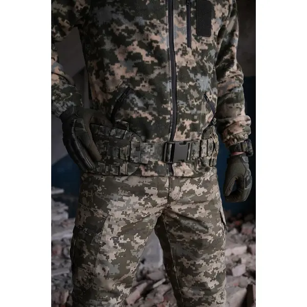 Пояс РПС Kiborg R-1 GEN.2 (L) Pixel з балістичним пакетом 1 клас захисту Militex