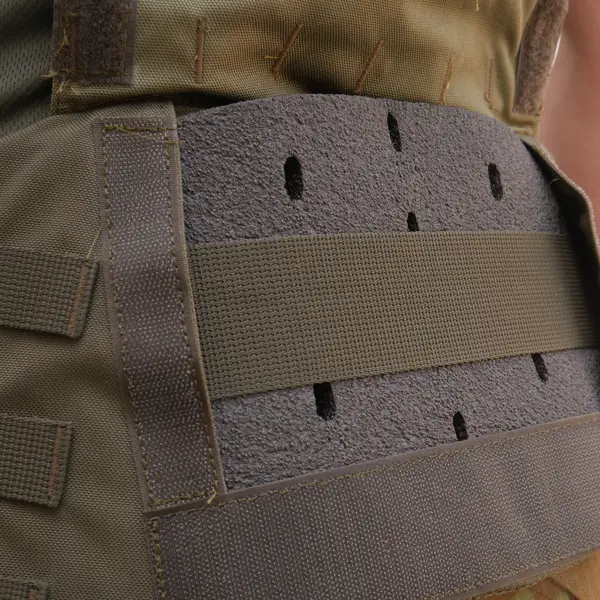 Пояс РПС Kiborg R-1 GEN.2 (L) Khaki з балістичним пакетом 1 клас захисту Militex