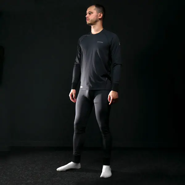 LVL1+ ThermoGrid Vent Thermal Underwear Graphite (8949), M LVL1+ ThermoGrid Vent Thermal Underwear Graphite (8949), M