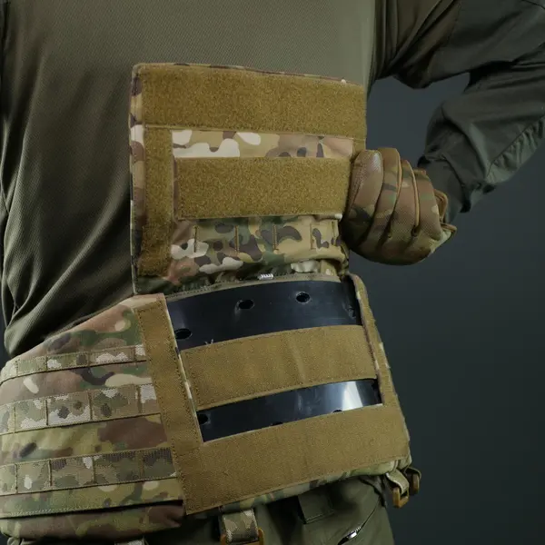 Пояс РПС Kiborg R-3 GEN.2 (M) Multicam з балістичним пакетом 2 клас захисту Militex
