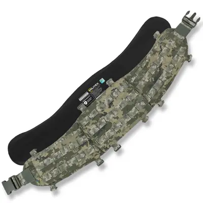 Пояс РПС Kiborg R-3 GEN.2 (S) Pixel з балістичним пакетом 2 клас захисту Militex