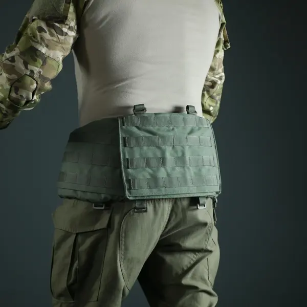 Пояс РПС Kiborg R-3 GEN.2 (L) Khaki з балістичним пакетом 2 клас захисту Militex