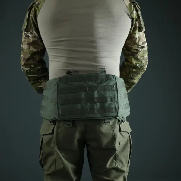 Пояс РПС Kiborg R-3 GEN.2 (L) Khaki з балістичним пакетом 2 клас захисту Militex