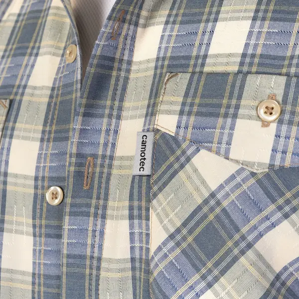 Сорочка тактична “Легіт” Plaid Blue/White