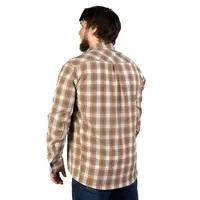 Рубашка тактическая "Легит" Plaid Sand/White