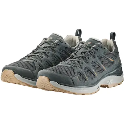 Чоловічі трекінгові кросівки Lowa Innox Evo II для туризму та активних подорожей, антрацитові