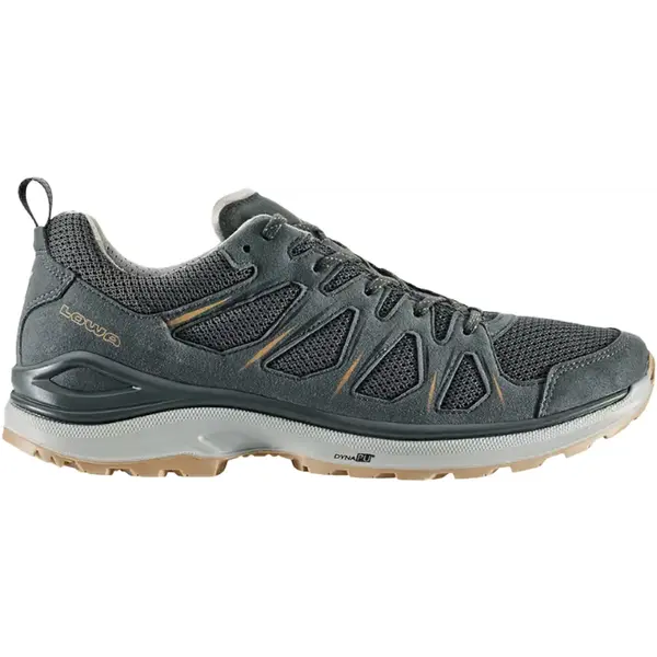 Чоловічі трекінгові кросівки Lowa Innox Evo II для туризму та активних подорожей, антрацитові