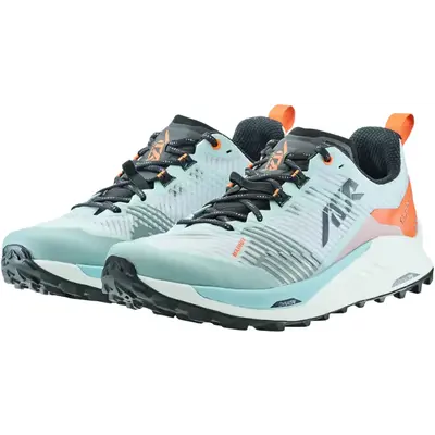 Трейлові бігові кросівки Lowa Madrix з карбоновою пластиною, блакитний/помаранчевий