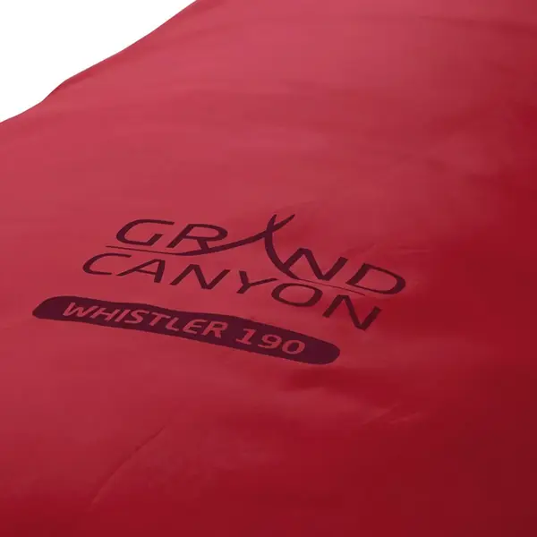 Спальный мешок Grand Canyon Whistler 190 13°C Red Dahlia Left (340001)