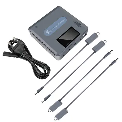 Інтелектуальний багатопортовий зарядний пристрій для DJI Mavic 3 Series (4×17.6V + 2×USB)