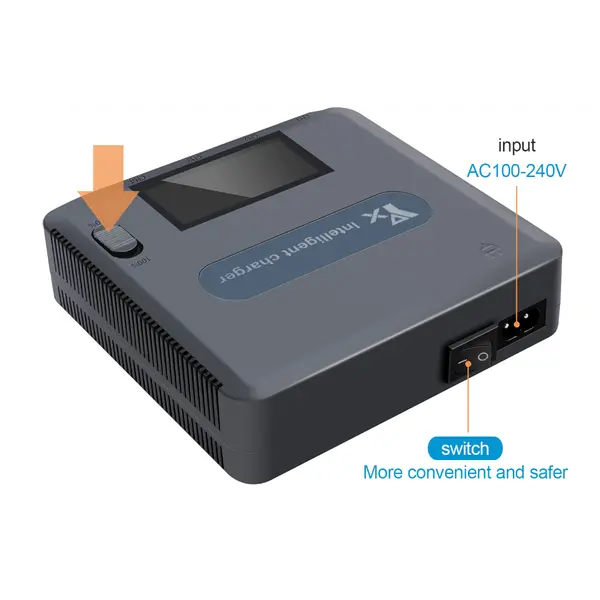 Інтелектуальний багатопортовий зарядний пристрій для DJI Mavic 3 Series (4×17.6V + 2×USB)