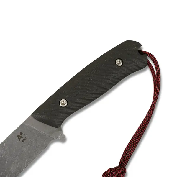 Тактичний ніж GDM1 Full Tang зі сталі 440C | Blackwash | HPL руків’я | ABS ножни