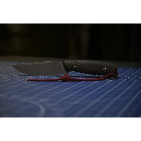 Тактичний ніж GDM1 Full Tang зі сталі 440C | Blackwash | HPL руків’я | ABS ножни